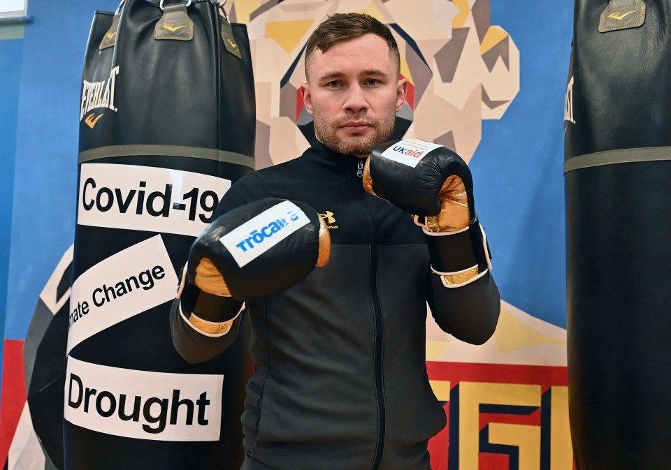 Carl Frampton believes Dubois' shot was a legal punch