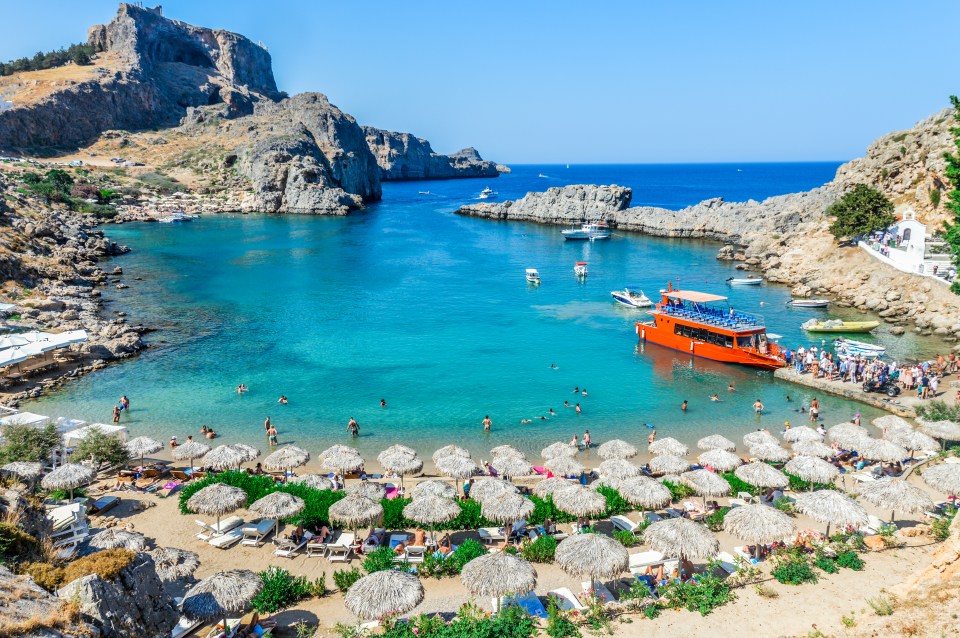 Rhodes is one of the most popular Greek holiday destinations for Brits