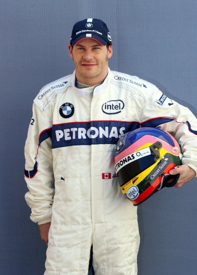 Jacques Villeneuve - pictured here in 2006 - was the original owner of the motorhome