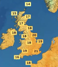 Brits rejoice as sunshine is set to return for Bank Holiday Monday