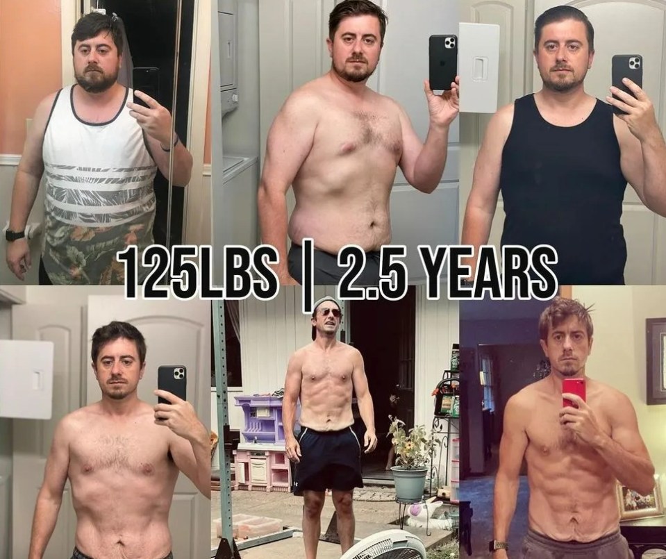 Chris shared his weight loss journey on Instagram