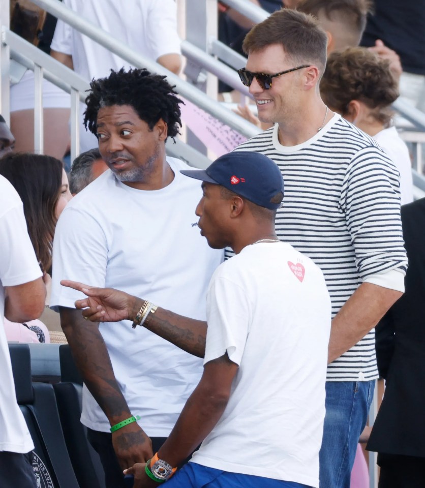 NFL legend Tom Brady and Pharrell Williams are more A-listers who have have joined the Inter Miami celebrity fan club