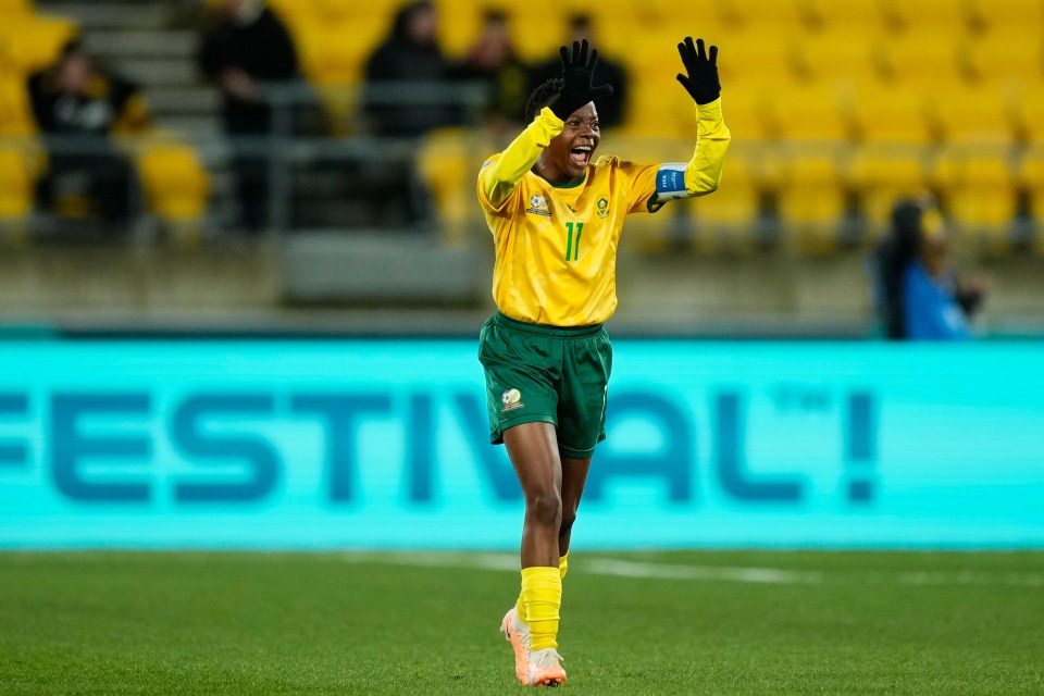 Kgatlana scored a dramatic late winner against Italy on Wednesday