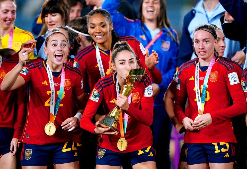 Spain won the Women's World Cup