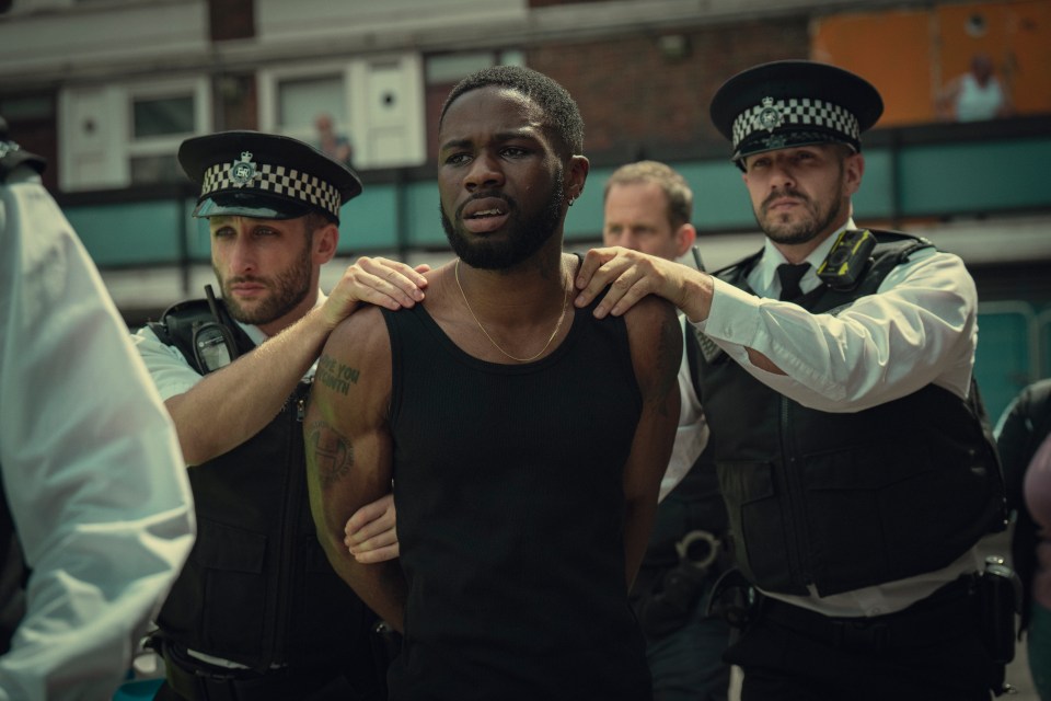 An arrest is made on the Summerhouse estate