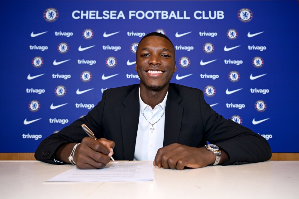 Chelsea spent a British record £115million on Moises Caicedo