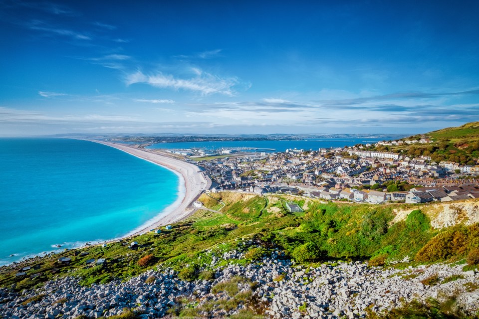 Chesil Beach is also found on Portland, connecting it to West Bay