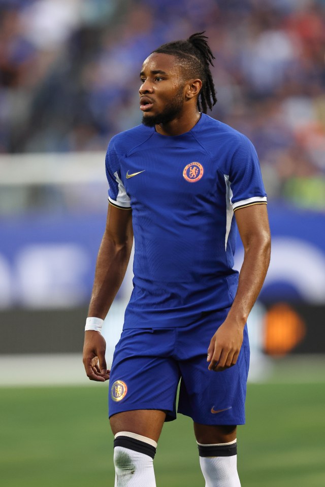 Nkunku suffered a knee injury on the poor Soldier Field pitch last night