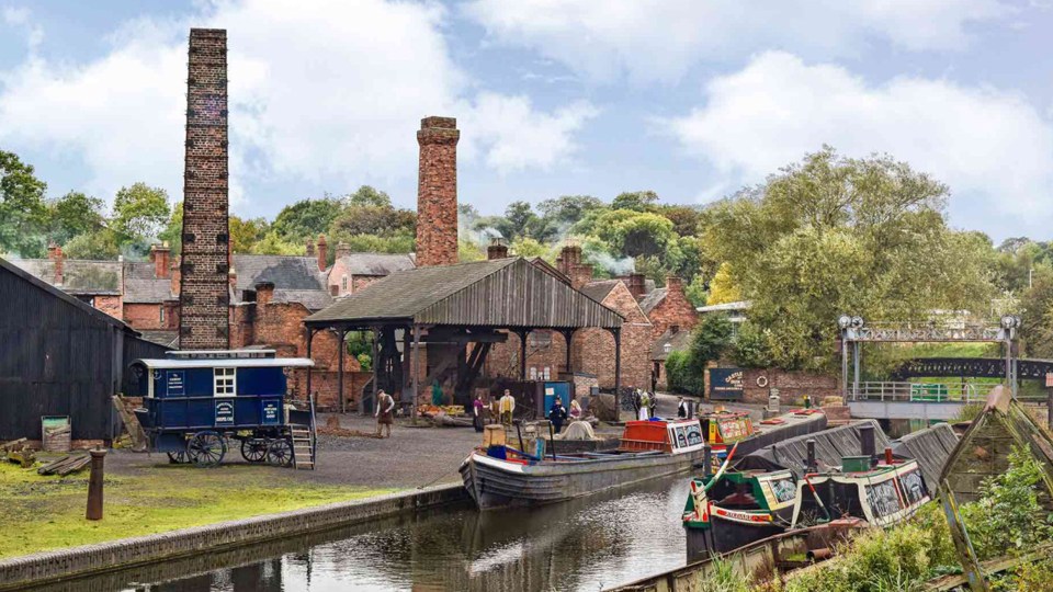 The Black Country Living Museum is home to more than 40 buildings across a 26-acre site