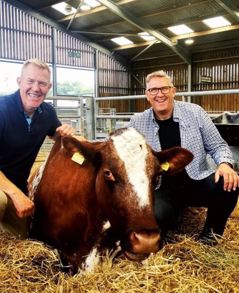 Countryfile star Adam Henson teams up with Graeme Hall for real-life farm crossover