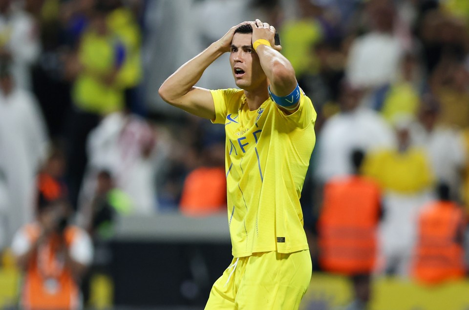 While Ronaldo bagged a hat-trick, his side had to deal with a dodgy dressing room