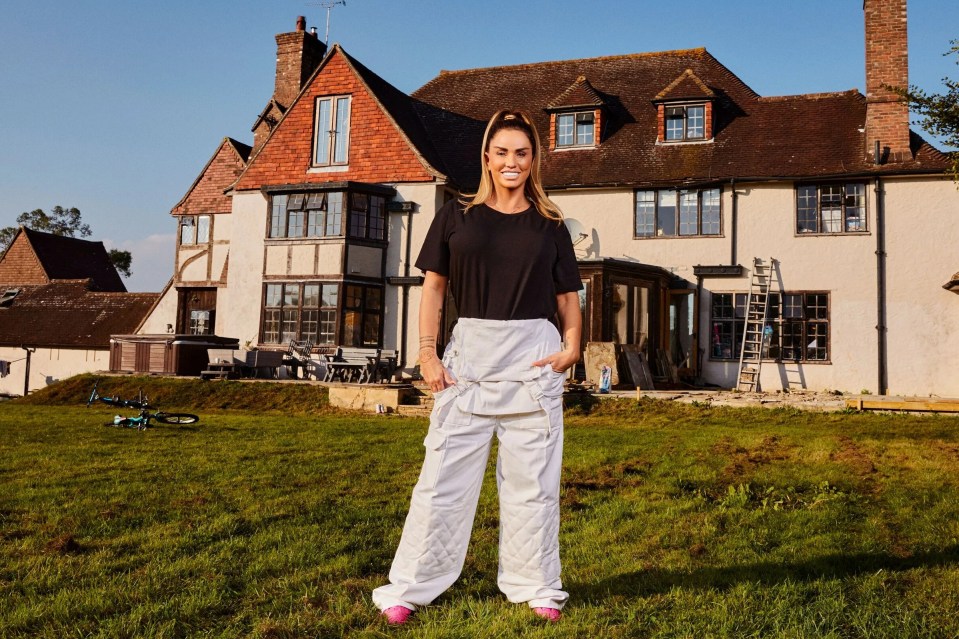 Katie Price  is battling to save her Mucky Mansion