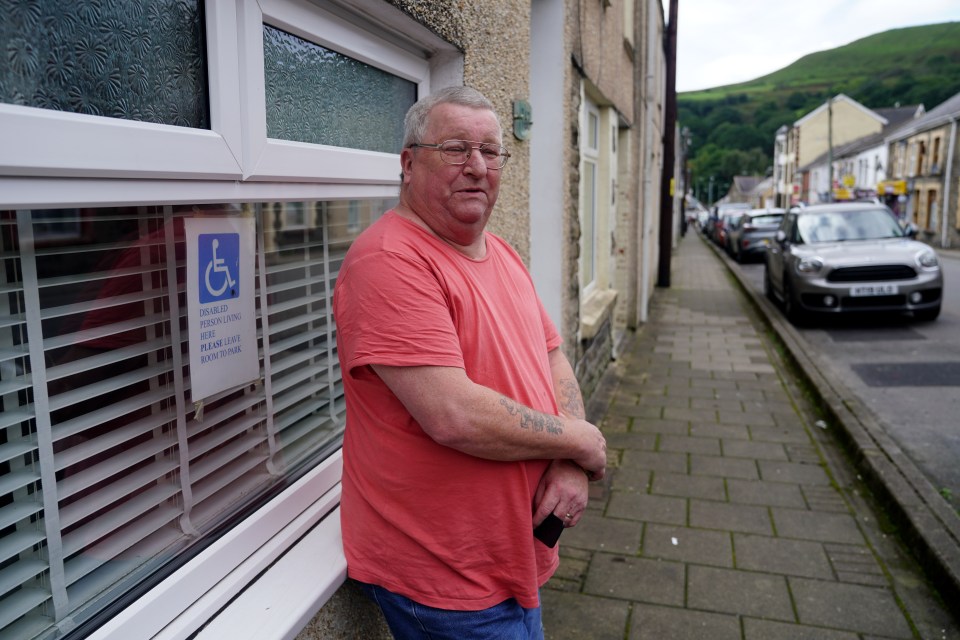 David Burgess is deeply worried by the damp and mould in his property