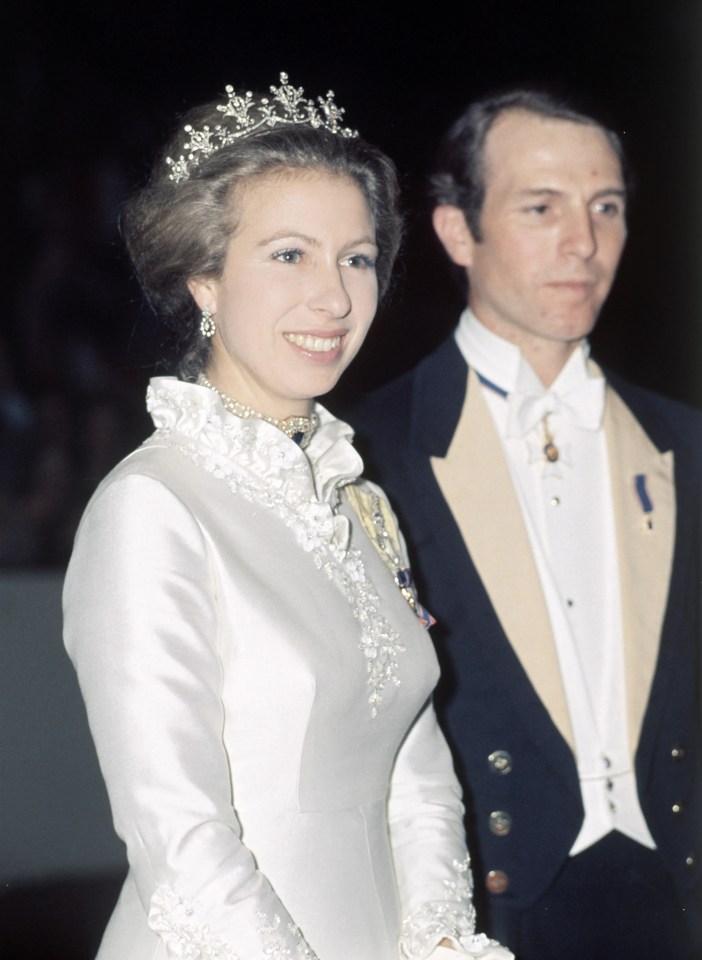 Mark Phillips was married to Princess Anne when Felicity was born