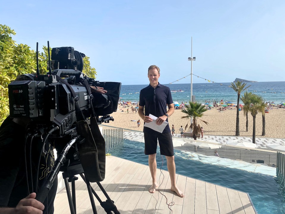 Dan recently reported on climate change from Benidorm in Spain