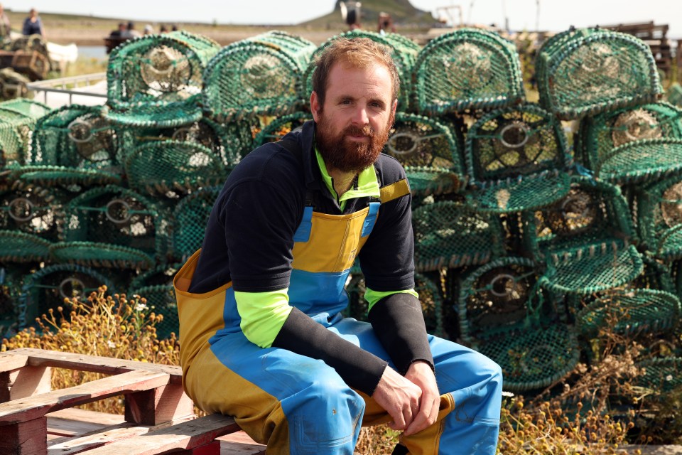 Daniel Richardson is skipper and fisherman on the Sophie Rose boat which sails from Holy Island