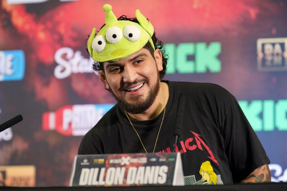 Dillon Danis was not happy with John Fury's antics at the press conference