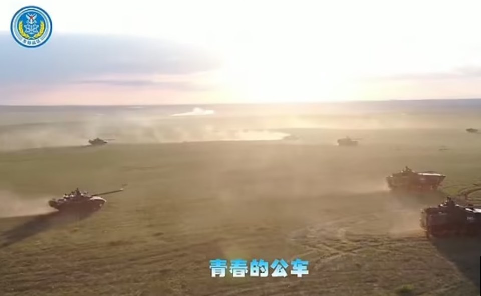 The People’s Liberation Army (PLA) published the video on Thursday evening