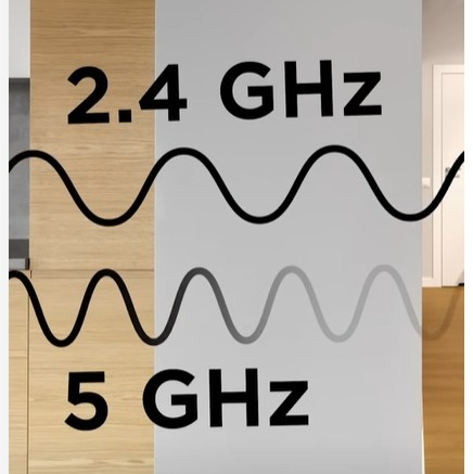 The 5GHz band is what devices will automatically link up to, because it travels as a faster speed