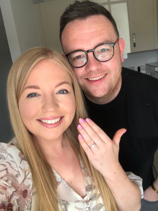 Diarmuid proposed to Vicki on the day the couple moved into their first home