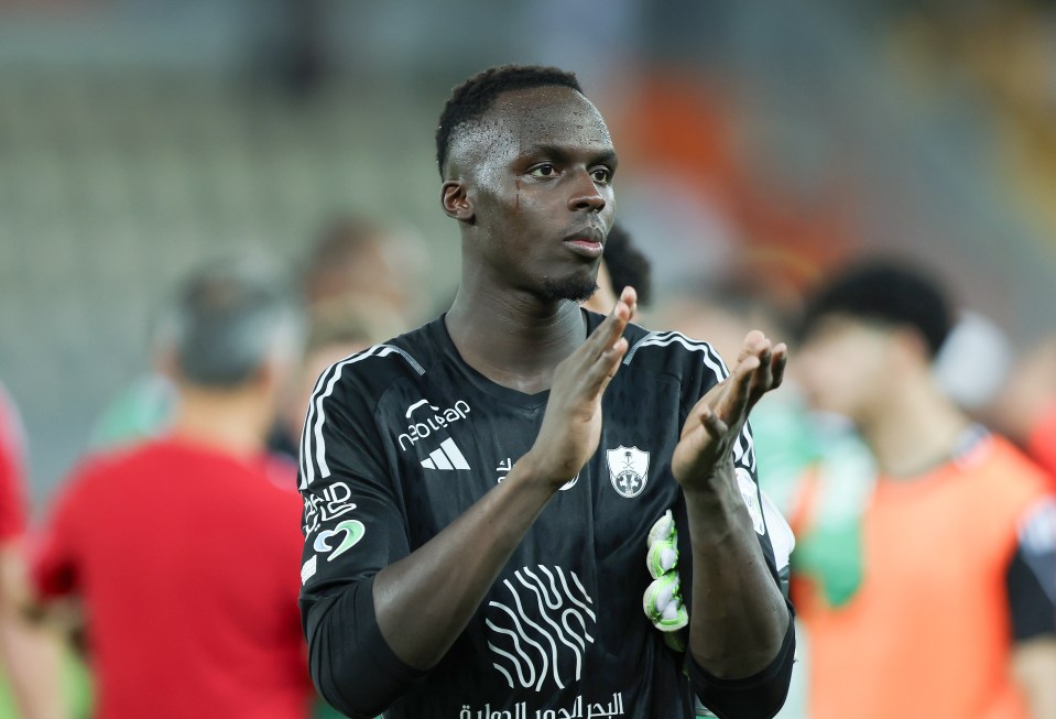 Edouard Mendy was left red-faced on his Saudi Pro League debut