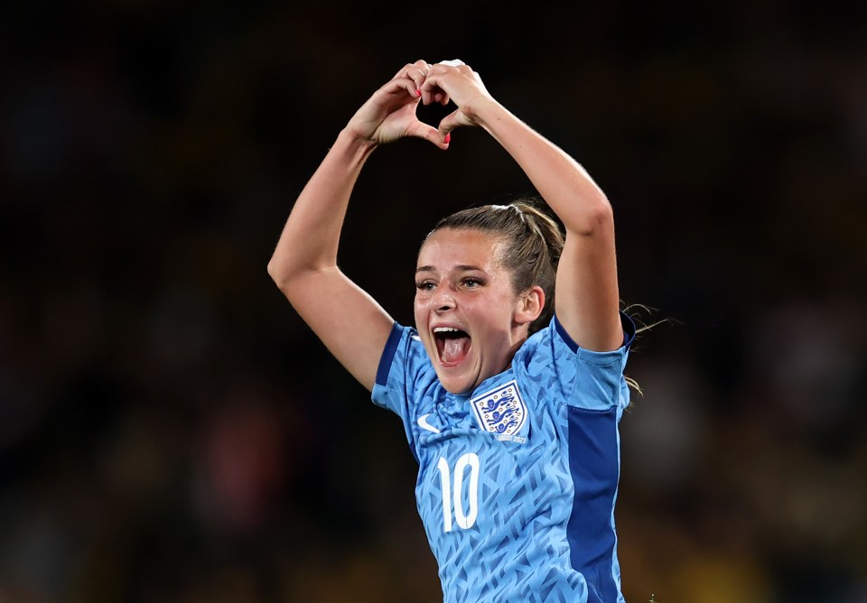 Semi-final hero Ella Toone revealed the players enjoyed a portion of chips and gravy after beating Australia 3-1 in Sydney