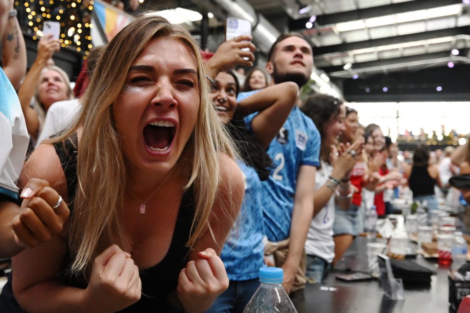 BOXPARK Wembley saw some of the wildest celebrations