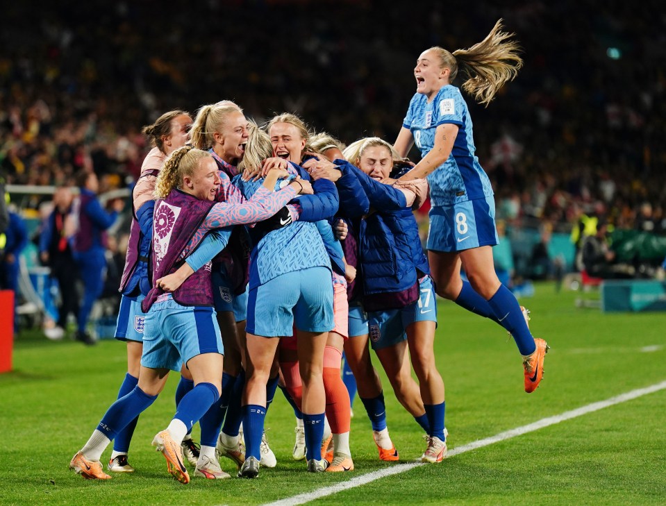 England reached a first World Cup final since 1966