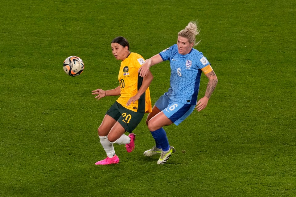 The Blues team-mates were rivals in Wednesday's Women's World Cup sem-final