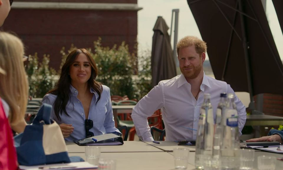 The Duke and Duchess were emotional in the doc