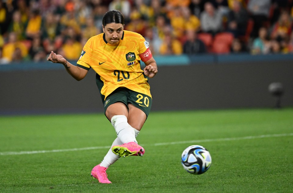 Sam Kerr is desperate to captain her nation to glory