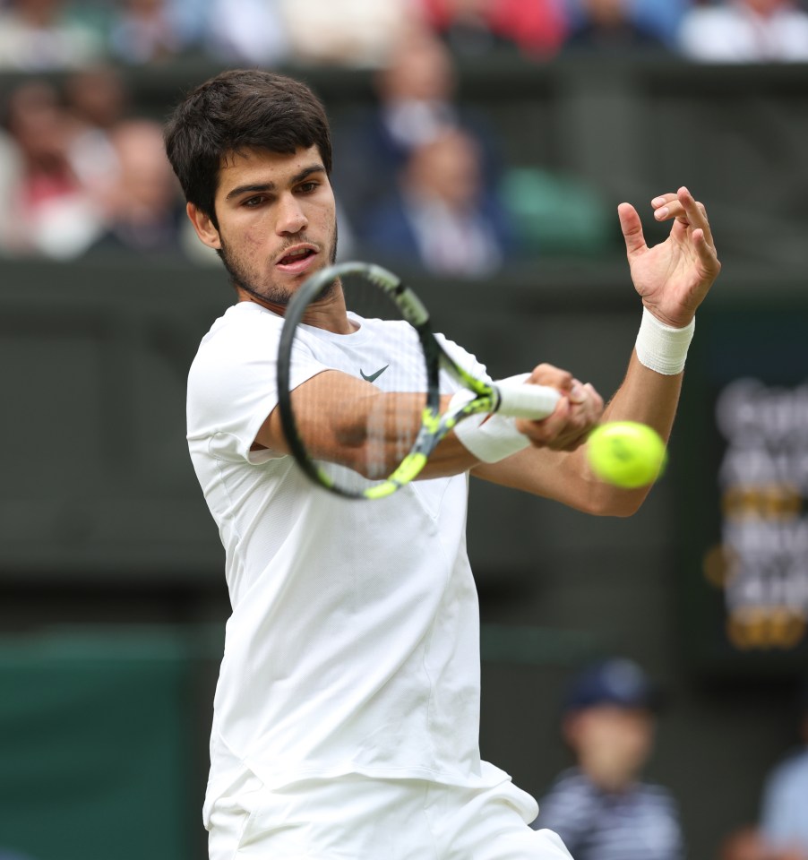 Carlos Alcaraz won his first Grand Slam at Wimbledon last month