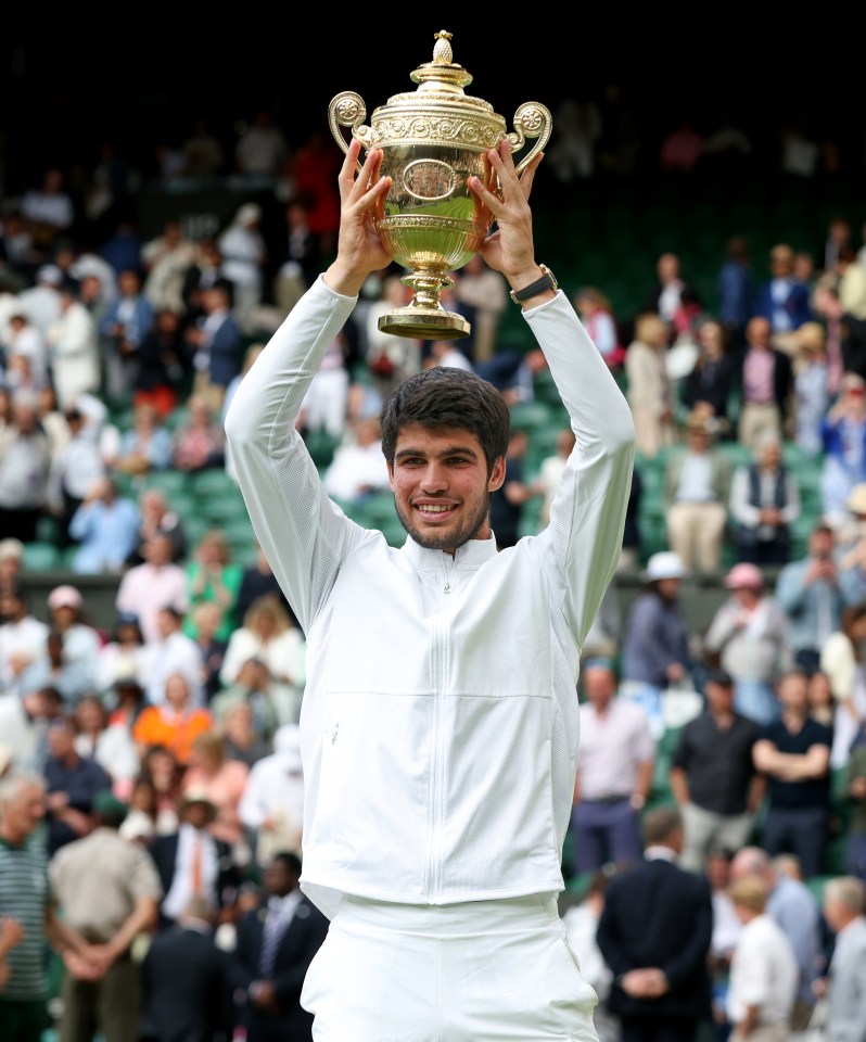 The Spaniard is still on cloud nine after his stunning triumph in the SW19 tournament