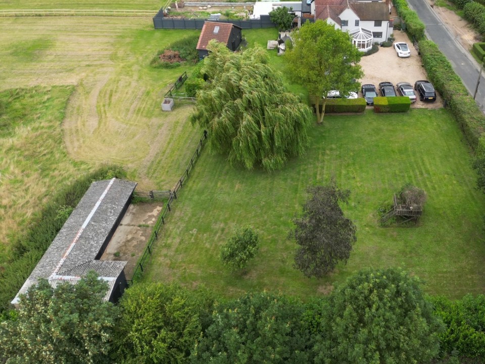 A number of used cars can be seen in the grounds