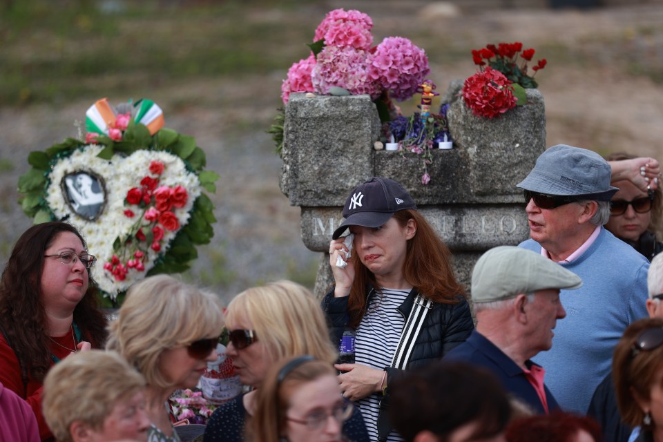 There were tears as Sinead was remembered for her voice