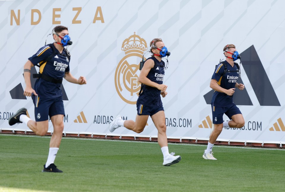 Madrid are in their final few days of pre-season