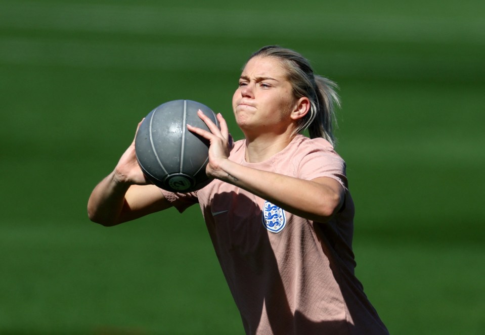 Alessia Russo is set to play in her first World Cup final when England take on Spain at the Stadium Australia in Sydney