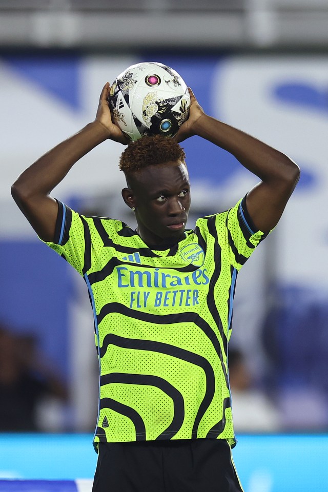 Folarin Balogun was part of Arsenal's pre-season but is on the brink of leaving the club