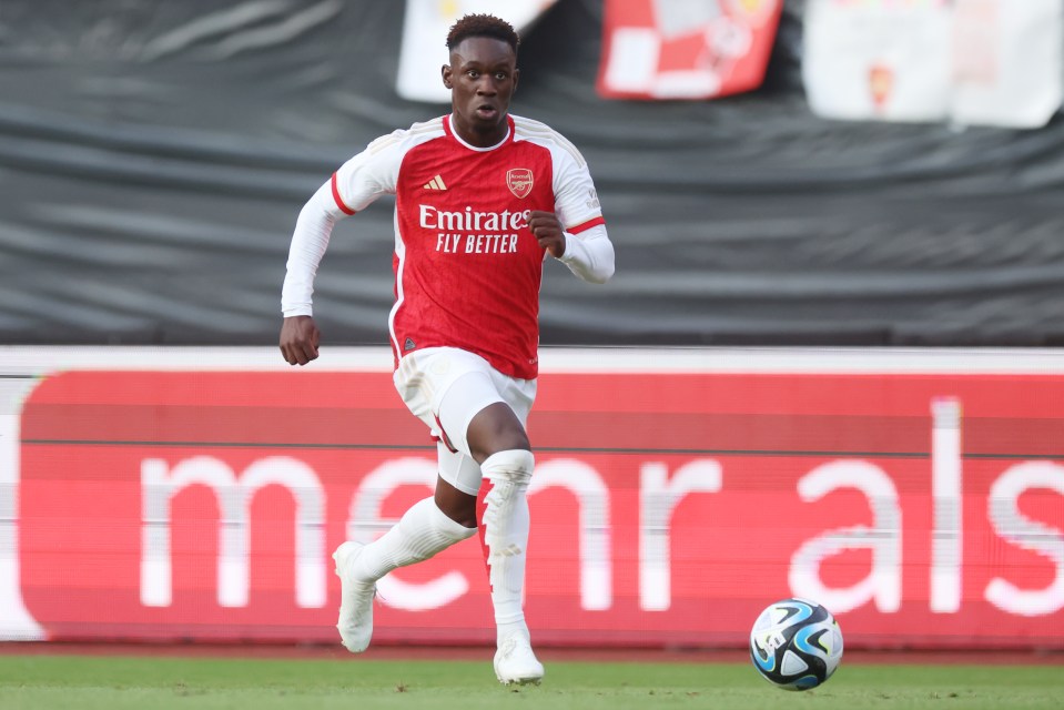 Arsenal have rejected a bid from Monaco for Folarin Balogun