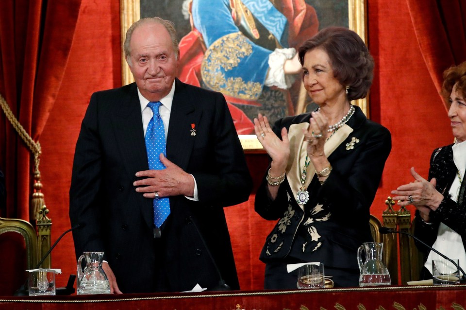 Juan Carlos denied he was father to either claimant