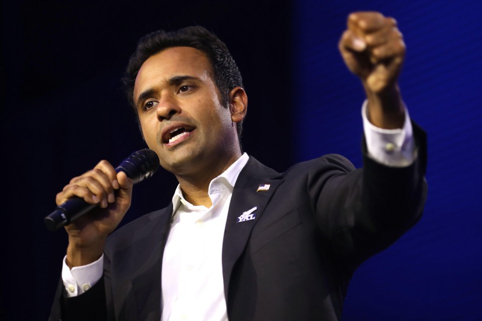 Clever young Vivek Ramaswamy is shooting up in the polls in the US