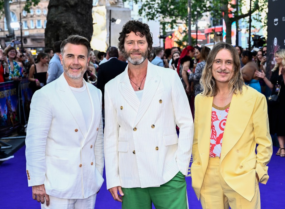 Take That's music is being brought to the screen in a movie