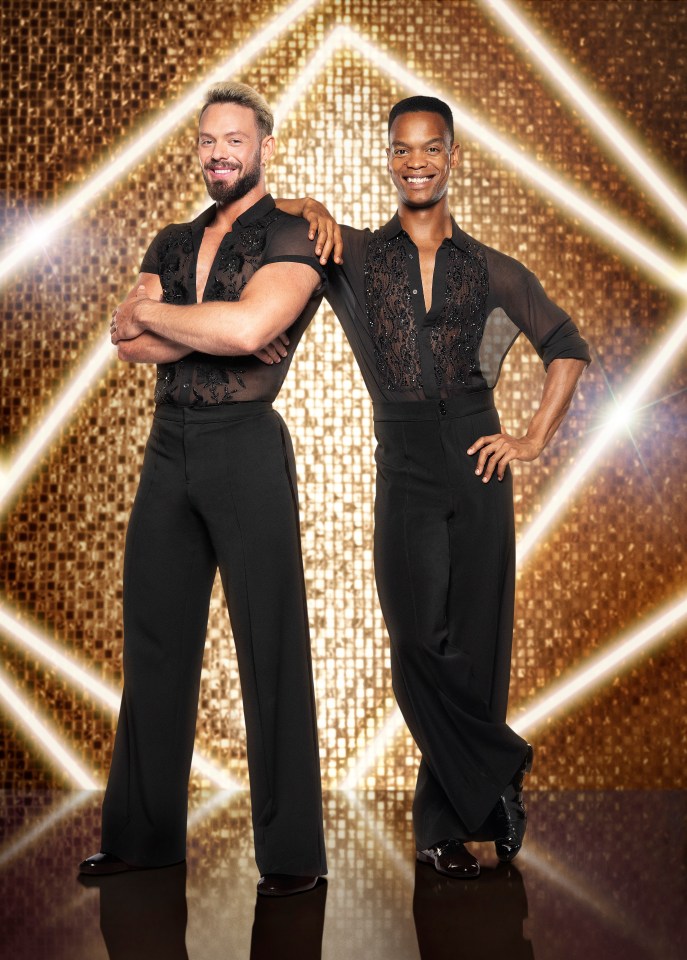 He spoke of his love for Johannes Radebe after doing Strictly with him