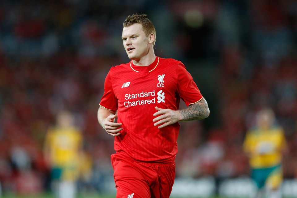 SYDNEY, AUSTRALIA - JANUARY 07: John Arne Riise of Liverpool FC Legends in action during the match between Liverpool FC Legends and the Australian Legends at ANZ Stadium on January 7, 2016 in Sydney, Australia. (Photo by Zak Kaczmarek/Getty Images)