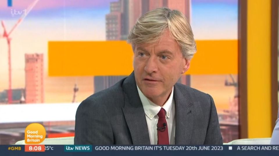 Richard Madeley opened up on the abuse he faces when he fronts Good Morning Britain