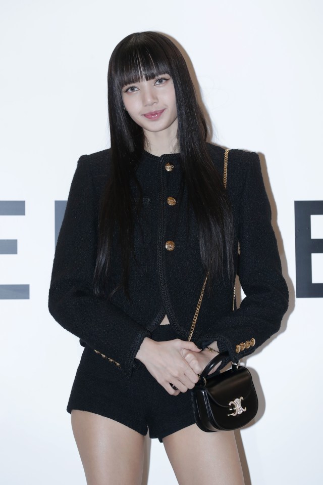 PANGYO, SOUTH KOREA - FEBRUARY 24: Lisa aka Lalisa Manoban of girl group BLACKPINK is seen the 'CELINE' pop-up store opening at The Hyundai on February 24, 2023 in Pangyo, South Korea. (Photo by Han Myung-Gu/WireImage)