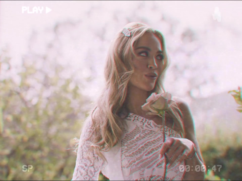 Rita - who looked sensational in her asymmetric dress - shared the scenes in her You & I music video