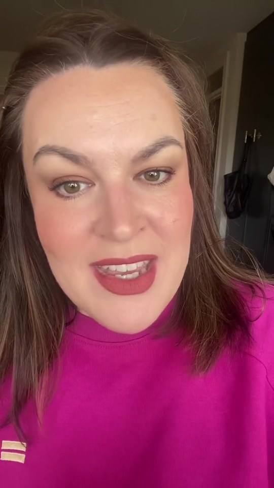 Maria tested out Aldi’s dupe of Kylie Jenner’s lip kit dupe