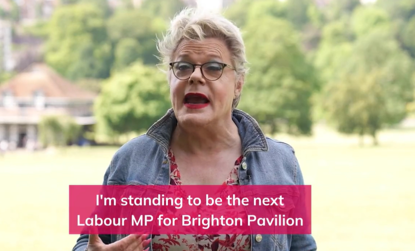 Eddie Izzard is running again to be a Labour candidate - after losing out in Sheffield last year