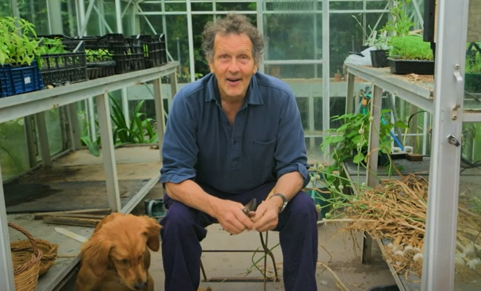 Fans were concerned for Monty Don's health after returning to Gardeners World on Friday